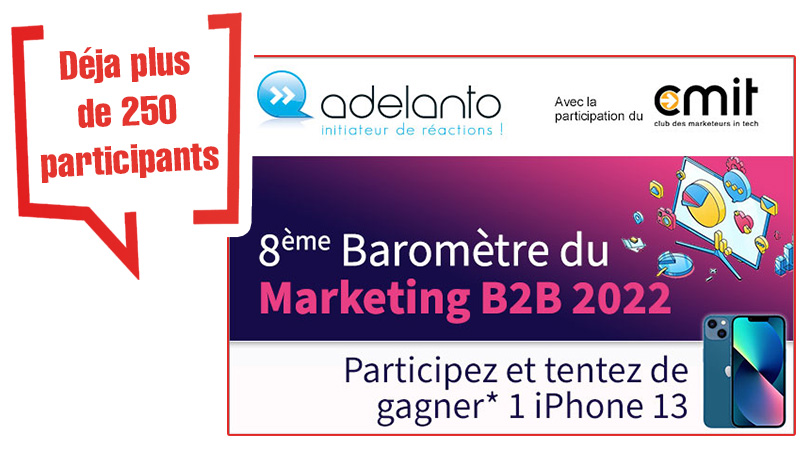 Baromètre Marketing B2B 2022